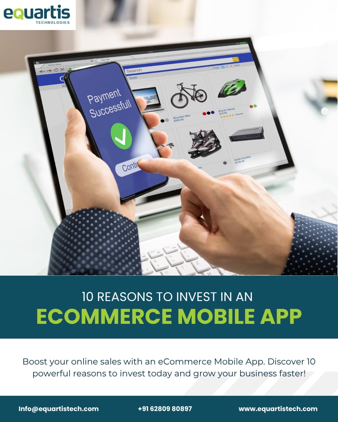 10 Reasons to Invest in an eCommerce Mobile App